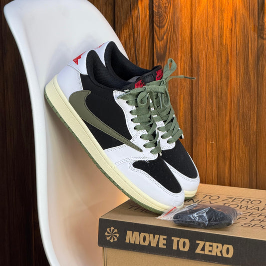 Air Jordan 1 Low OG Olive de Jordan x Travis Scott