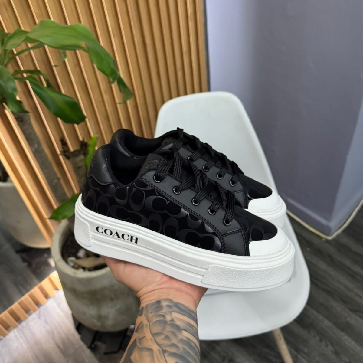 Coach Plataforma Black