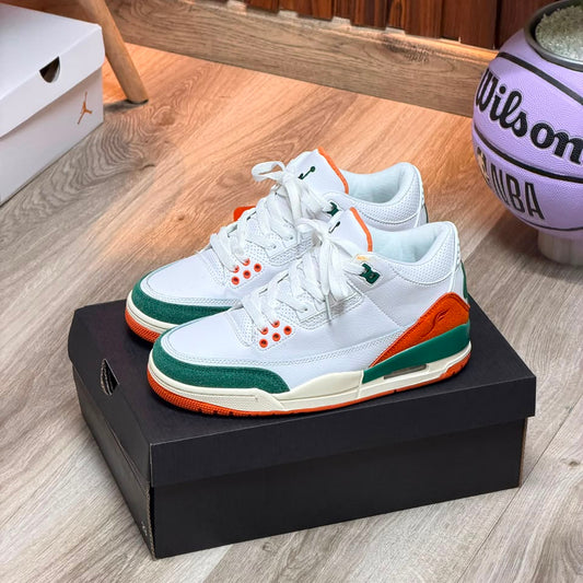 Air Jordan Retro 3 Miami Hurricanes
