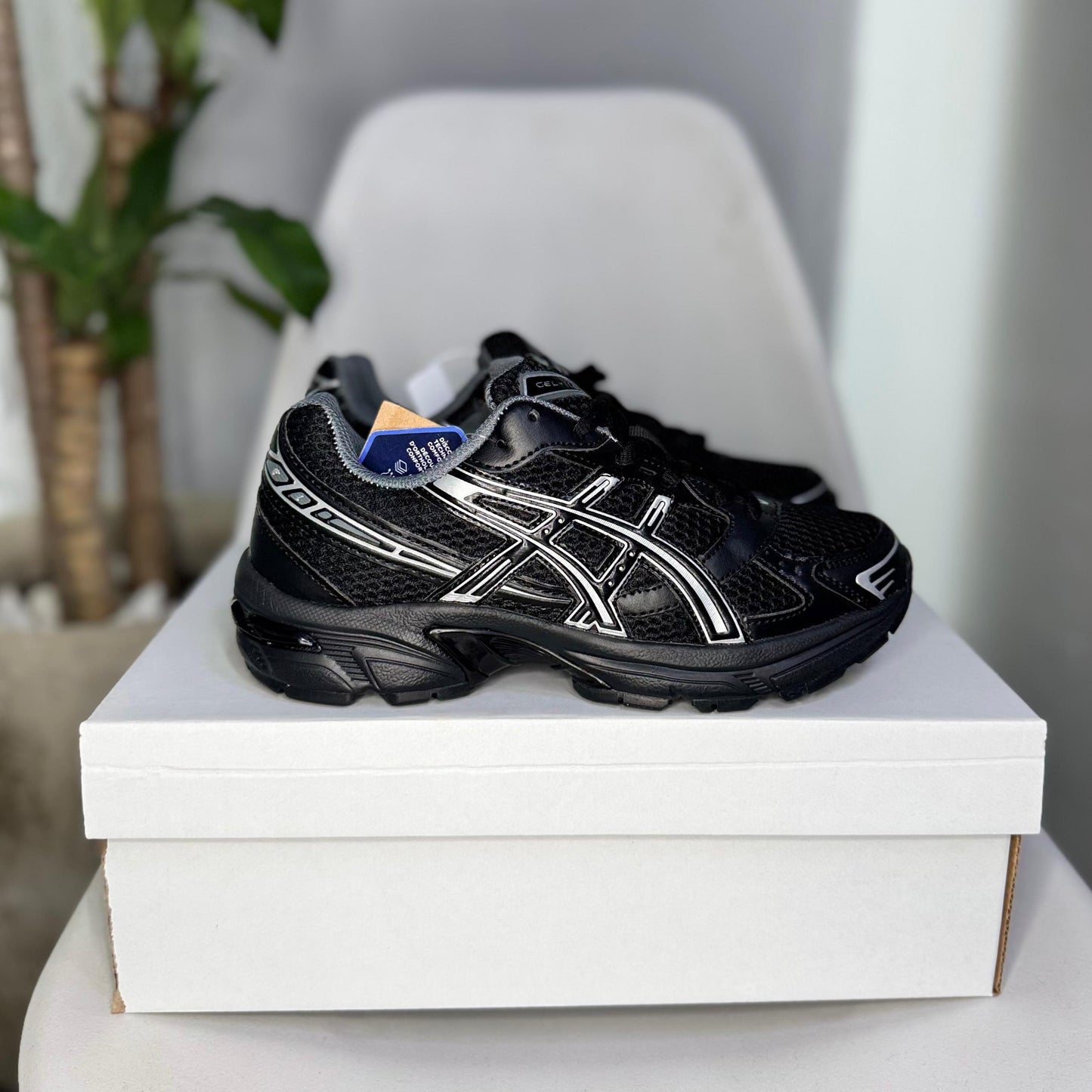 Asics Gel 1130 Black Pure Silver