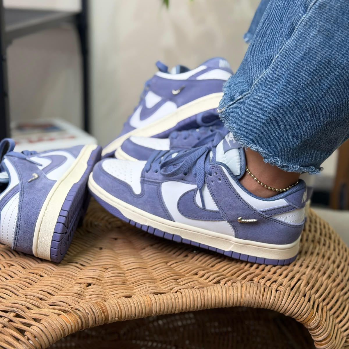 Nike Sb Dunk Low World Índigo Mini Swoosh