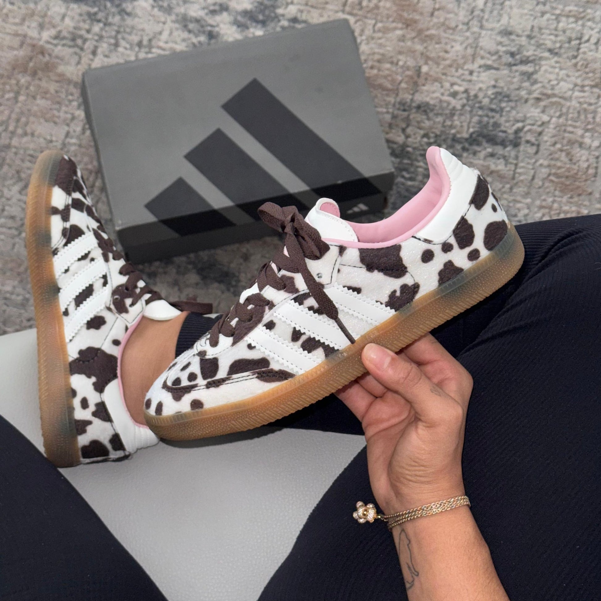 Adidas Samba Cow Print - Off Club