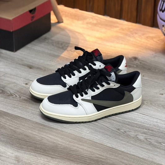 Air Jordan 1 Low OG Olive x Travis Scott - Off Club