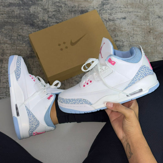 Air Jordan 3 Retro White Cobalt Bliss - Off Club