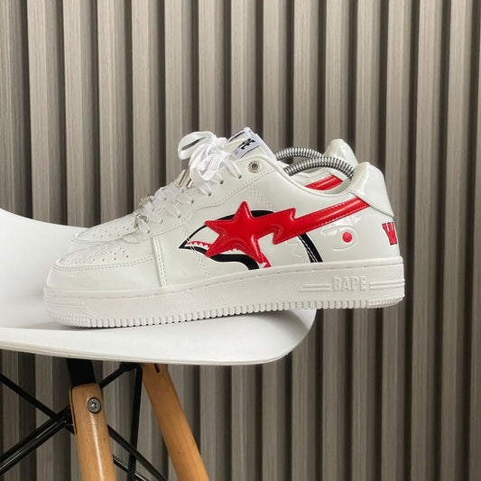 Bape Sta Low Shark White - Off Club