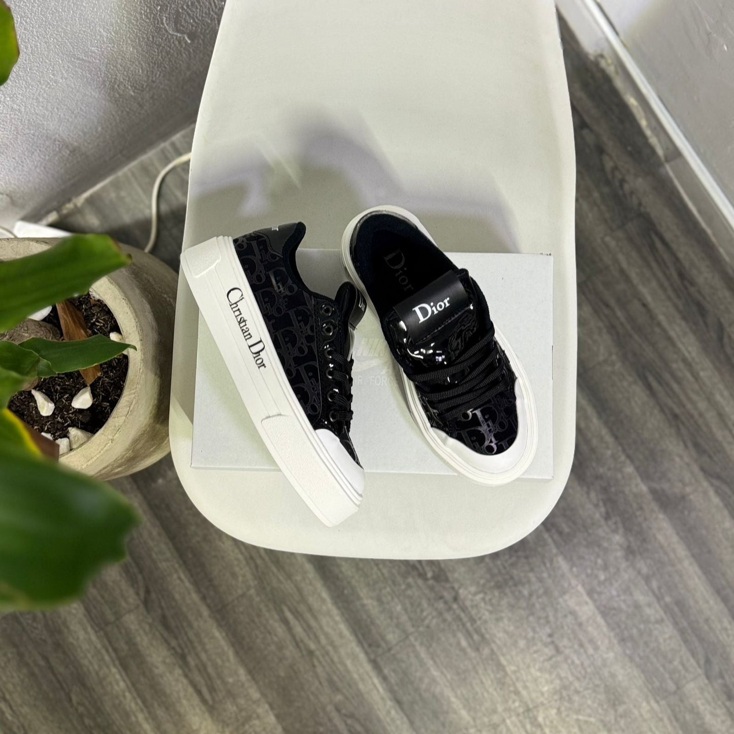 Christian Dior Plataforma Black - Off Club
