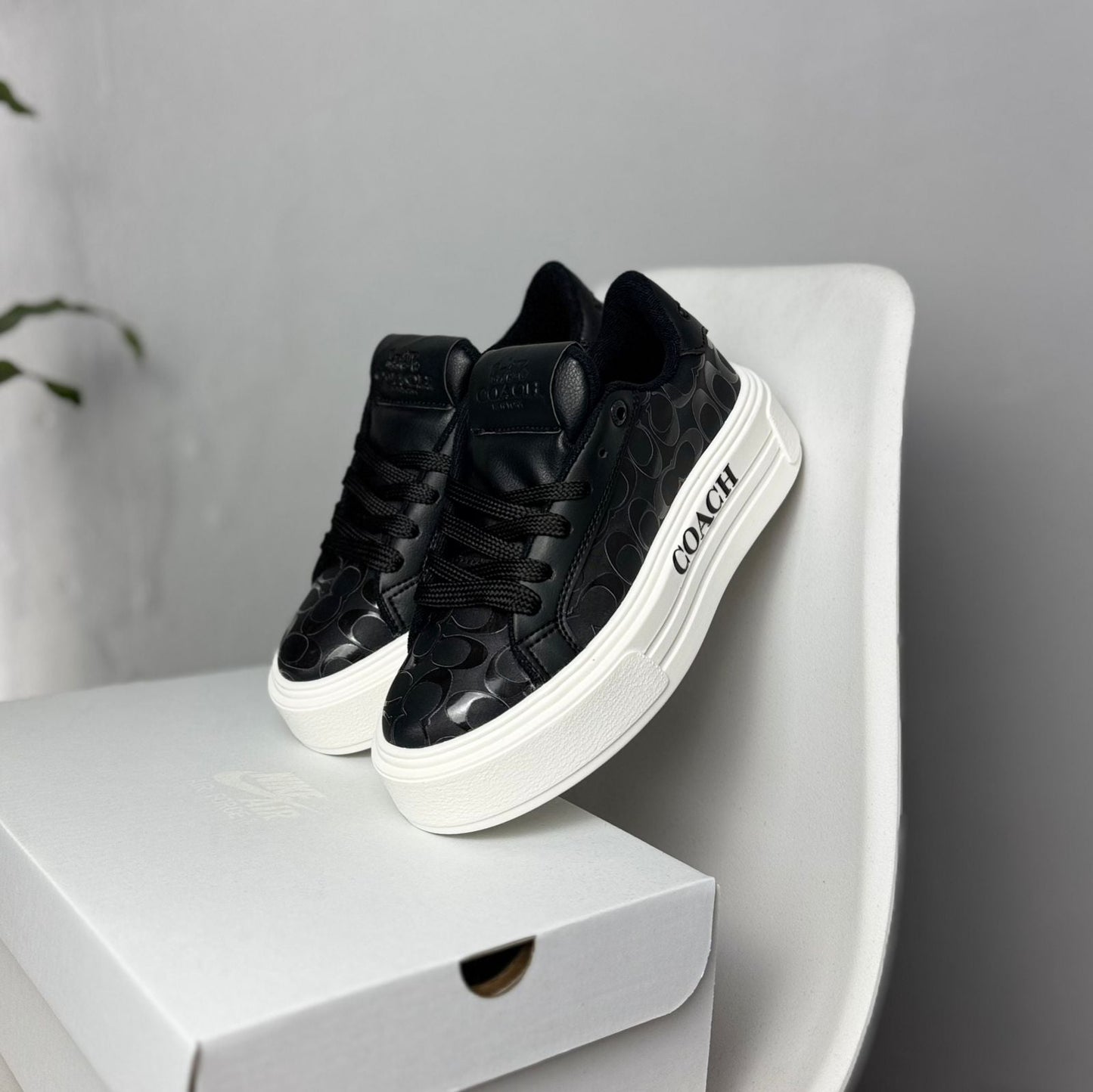 Coach Plataforma Black - Off Club