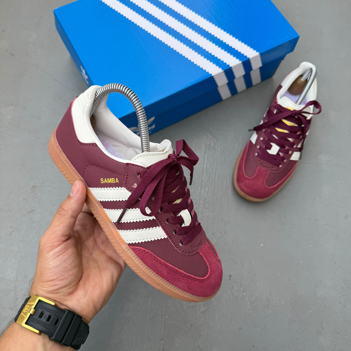 Adidas Samba OG Maroon