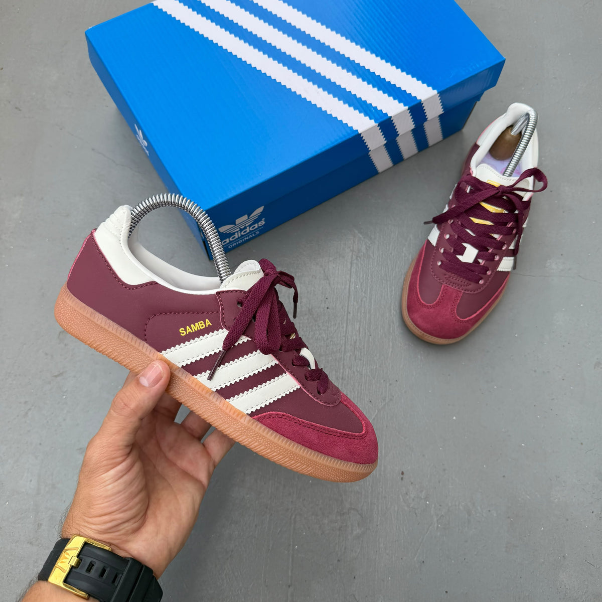 Adidas Samba OG Maroon